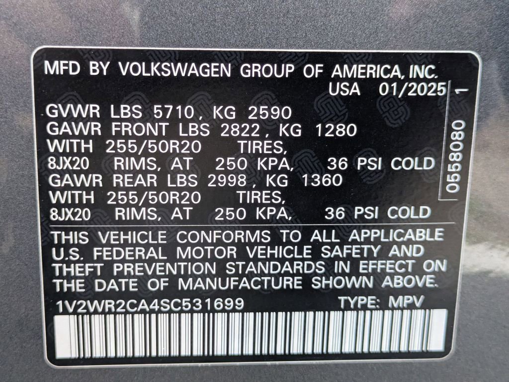 Used 2025 Volkswagen Atlas SE FWD image 35