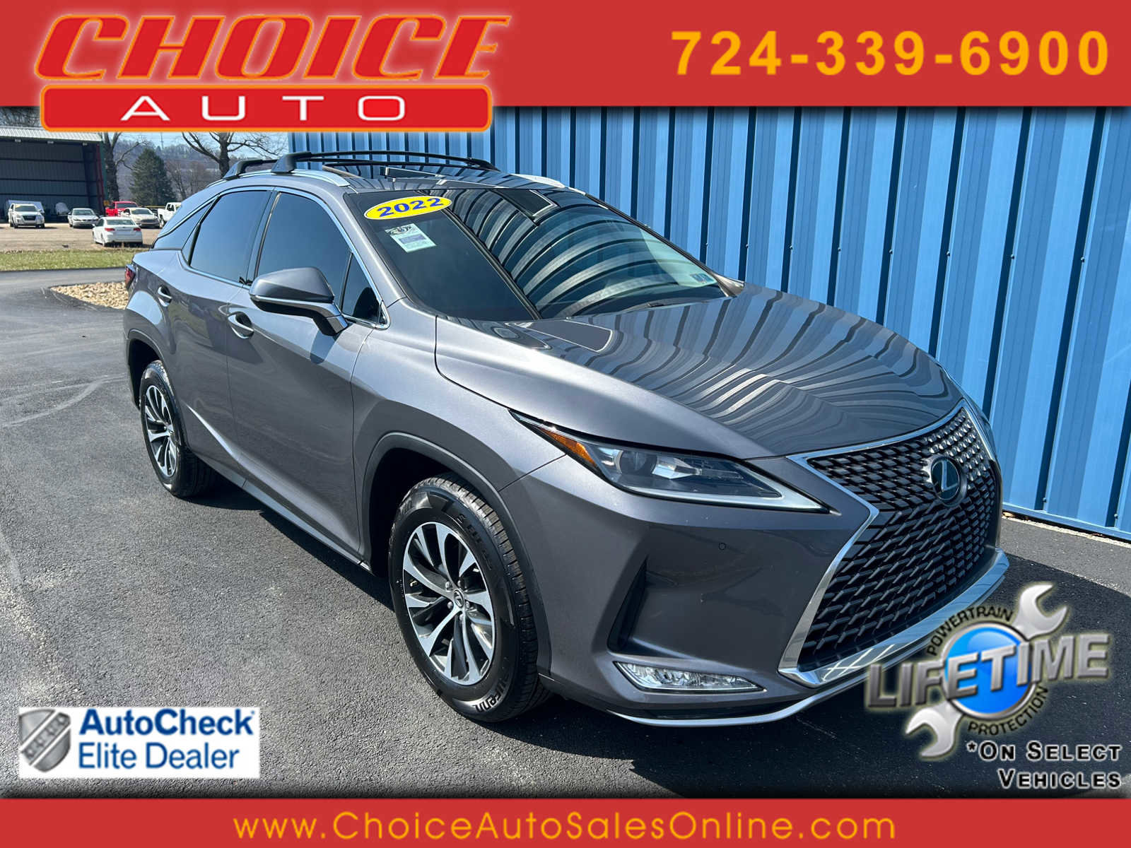 Used 2022 Lexus RX 350 AWD w/ Premium Package image 1