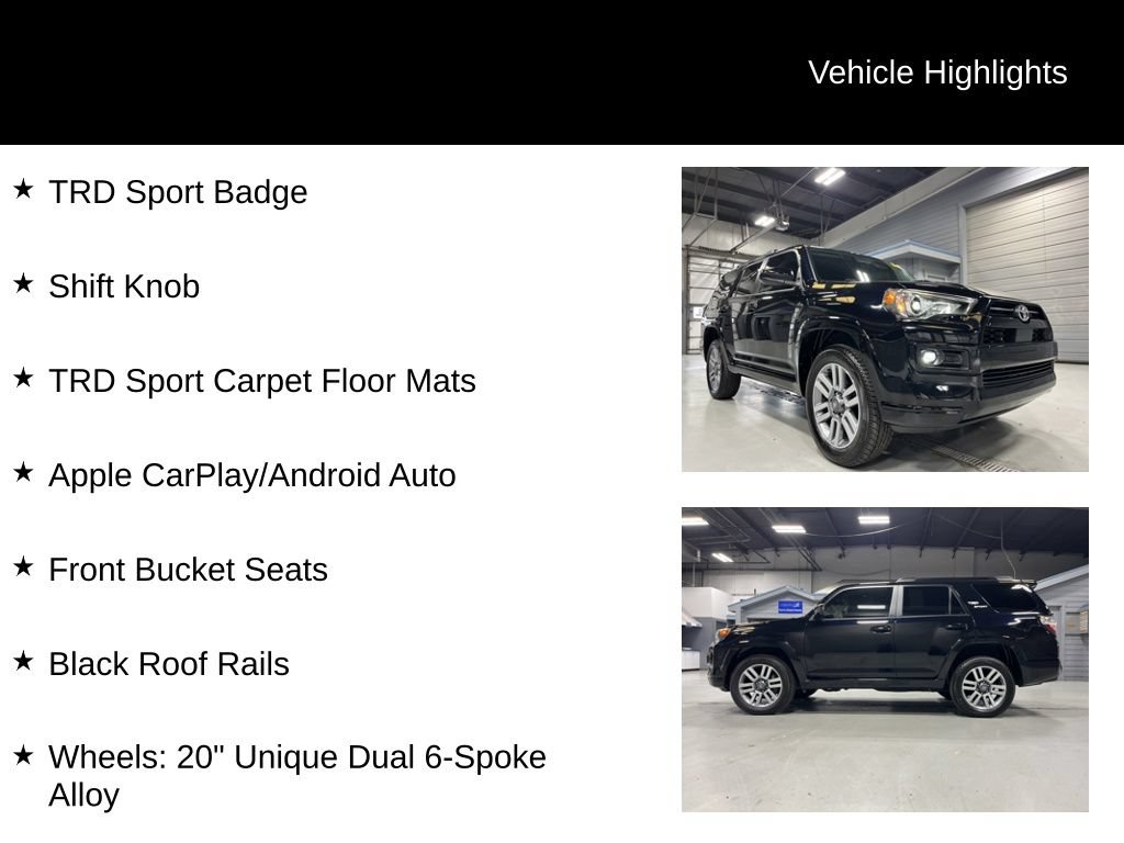 Used 2024 Toyota 4Runner TRD Sport AWD/4WD image 13