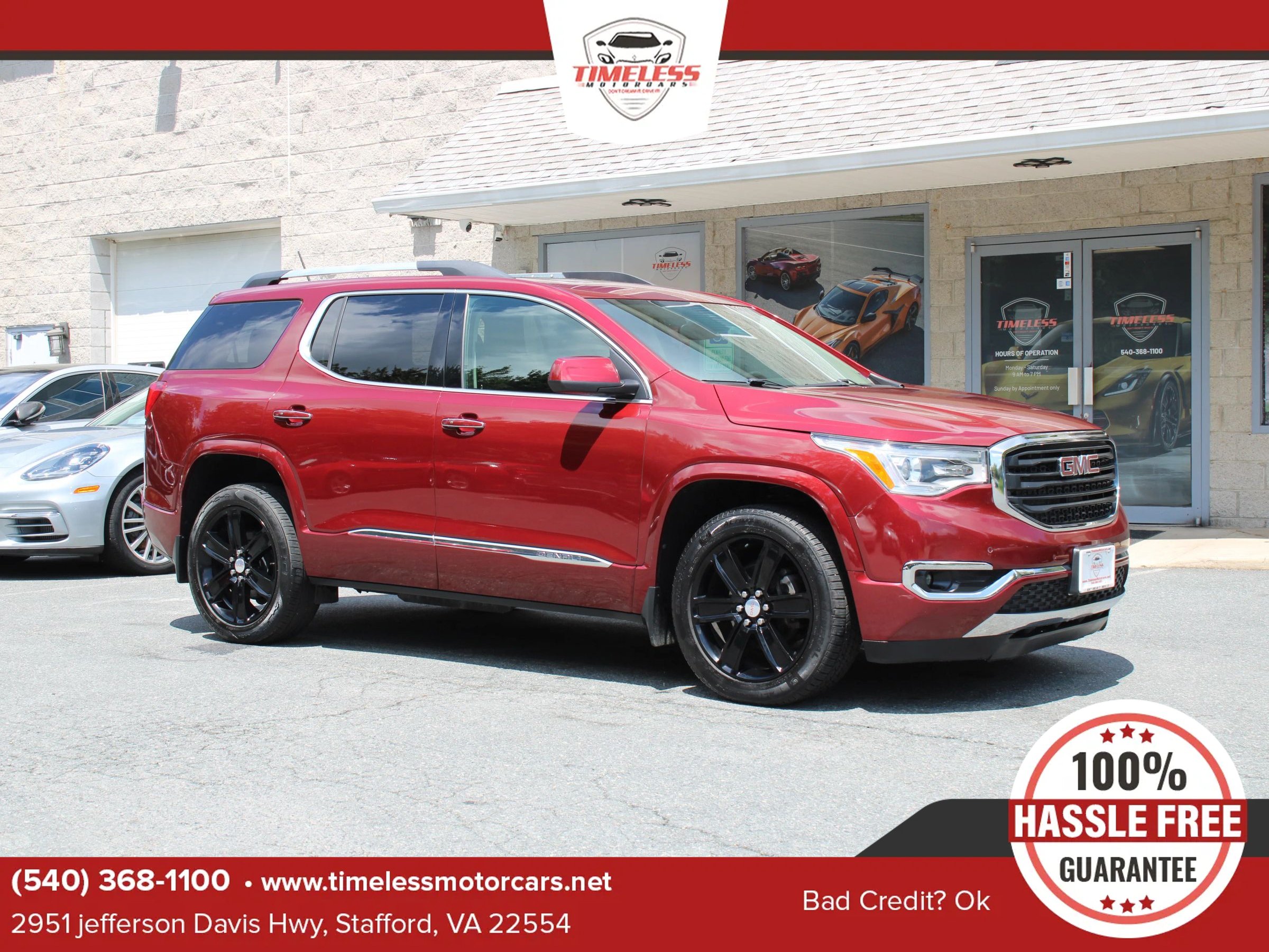 Used 2018 GMC Acadia Denali w/ LPO, Protection Package AWD/4WD image 1