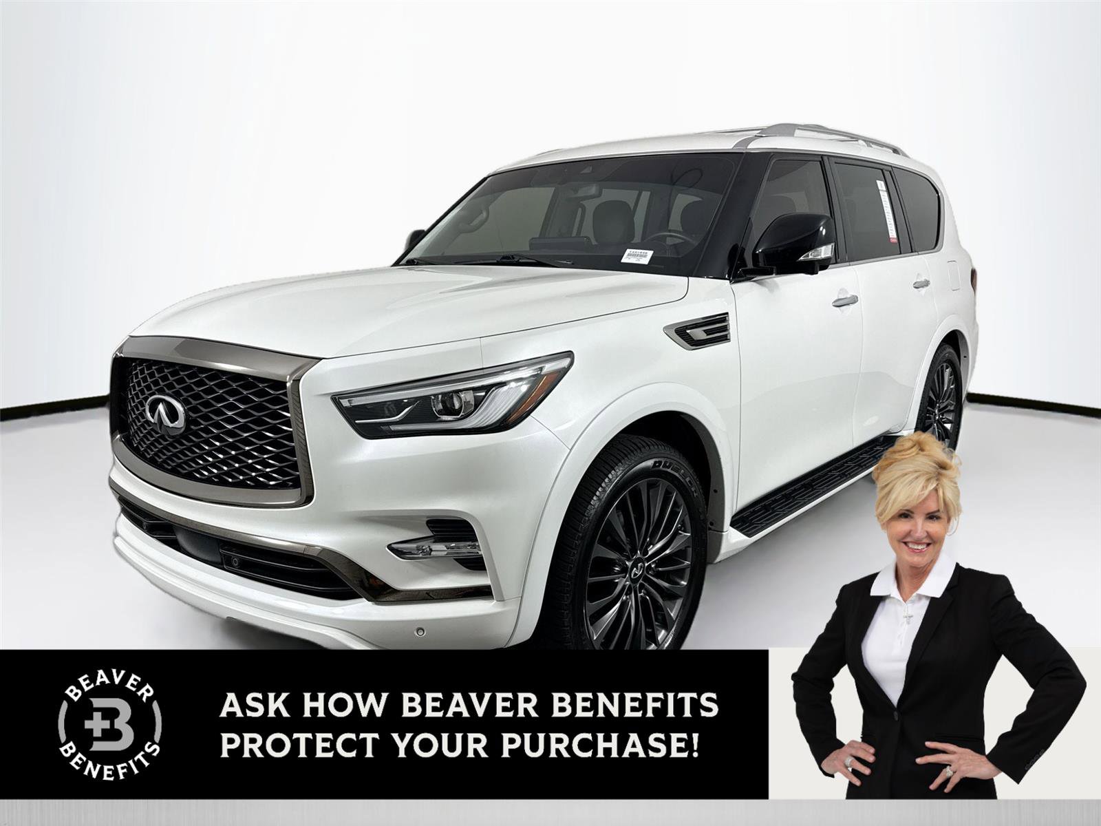 Used 2023 INFINITI QX80 Premium Select w/ Cargo Package AWD/4WD image 1