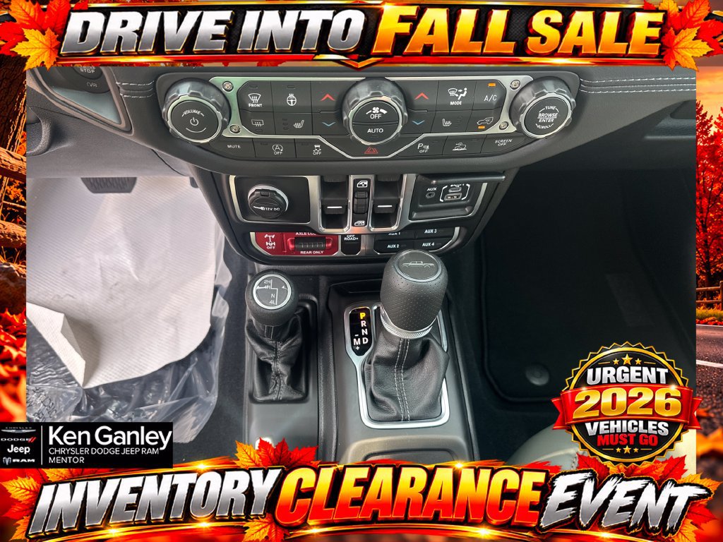 New 2026 Jeep Gladiator Mojave w/ Safety Group AWD/4WD image 16