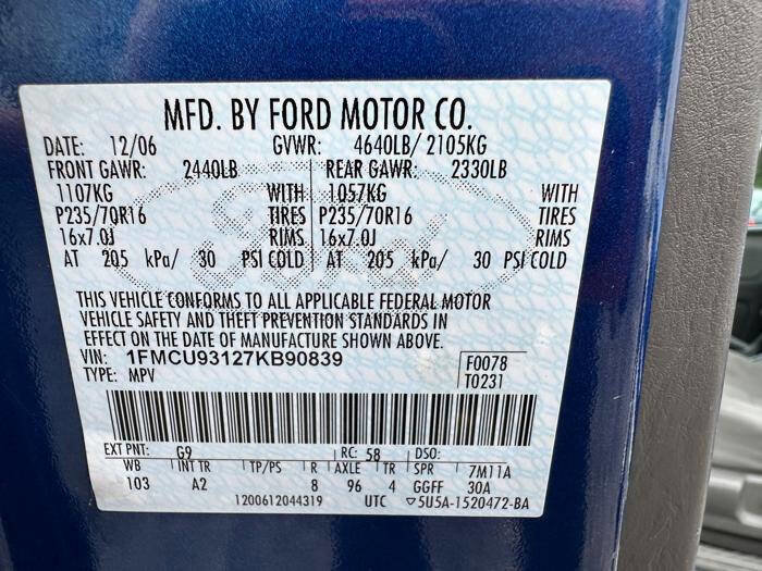 Used 2007 Ford Escape XLT AWD/4WD image 41