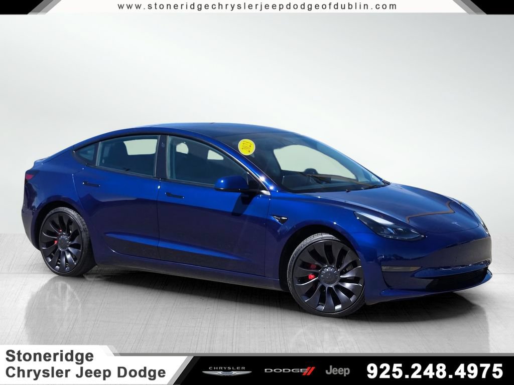 Used 2023 Tesla Model 3 Performance AWD/4WD image 1