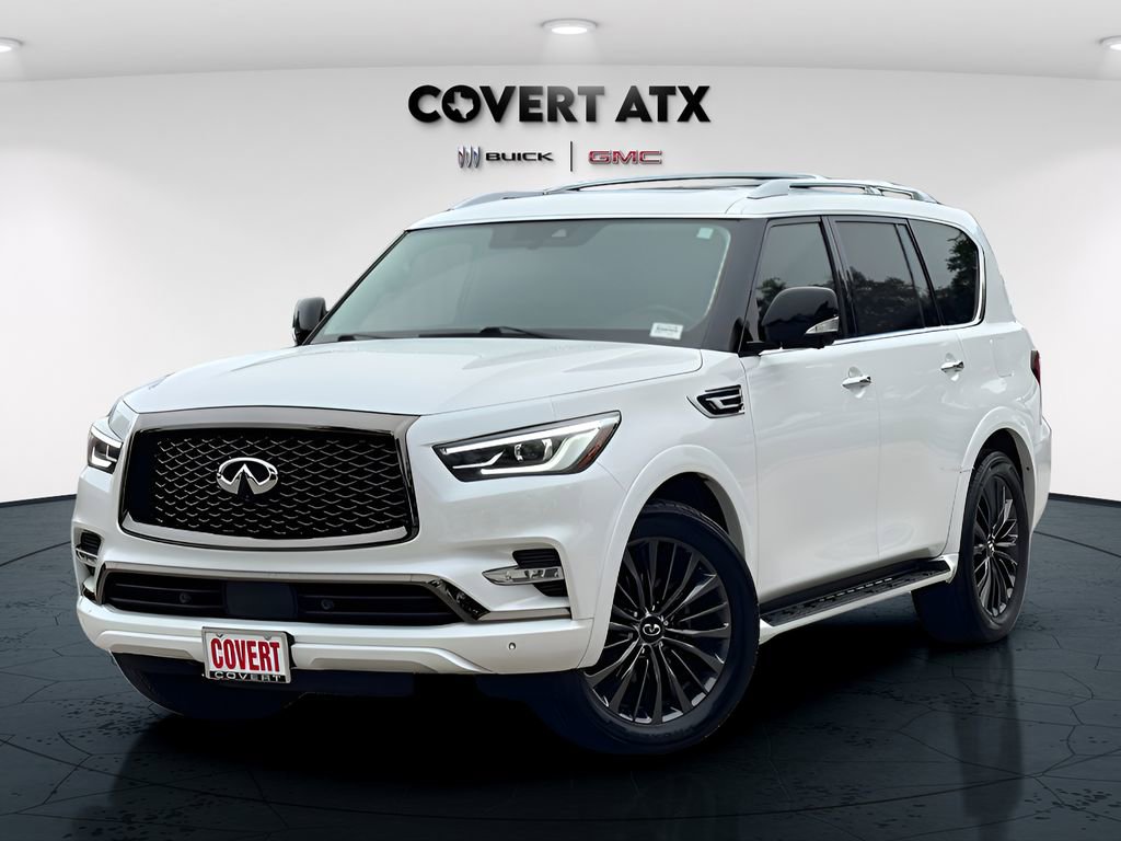 Used 2021 INFINITI QX80 Premium Select w/ Cargo Package RWD image 1