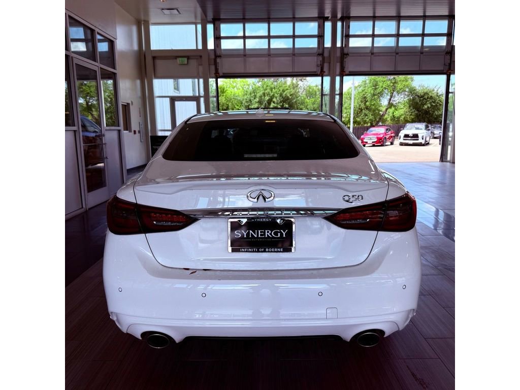 Used 2023 INFINITI Q50 Luxe w/ Cargo Package RWD image 5