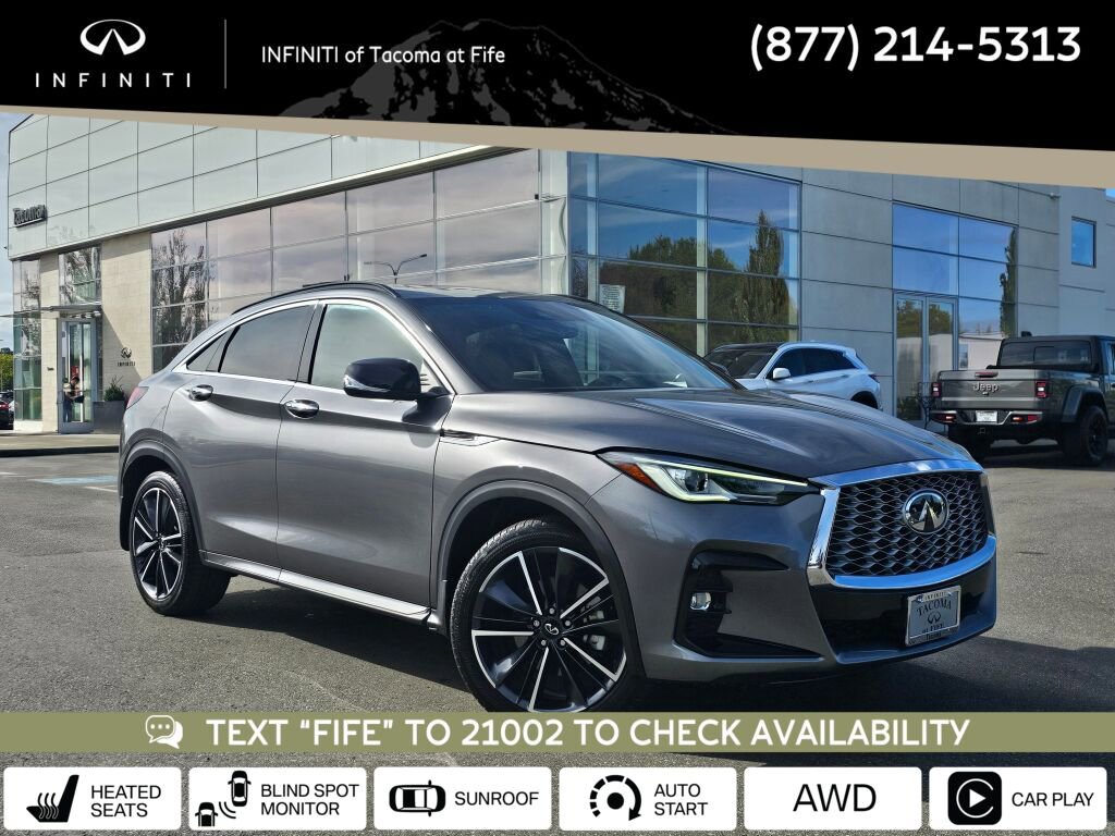 Certified 2023 INFINITI QX55 Luxe w/ Cargo Package