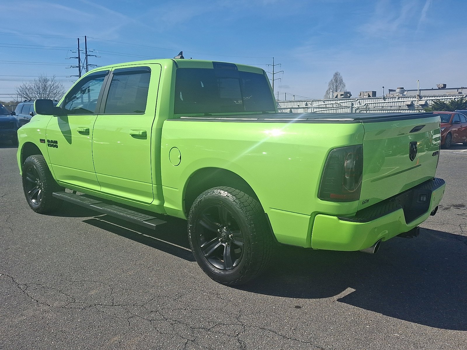 Used 2017 RAM 1500 Sport w/ Sublime Green Sport Package image 6