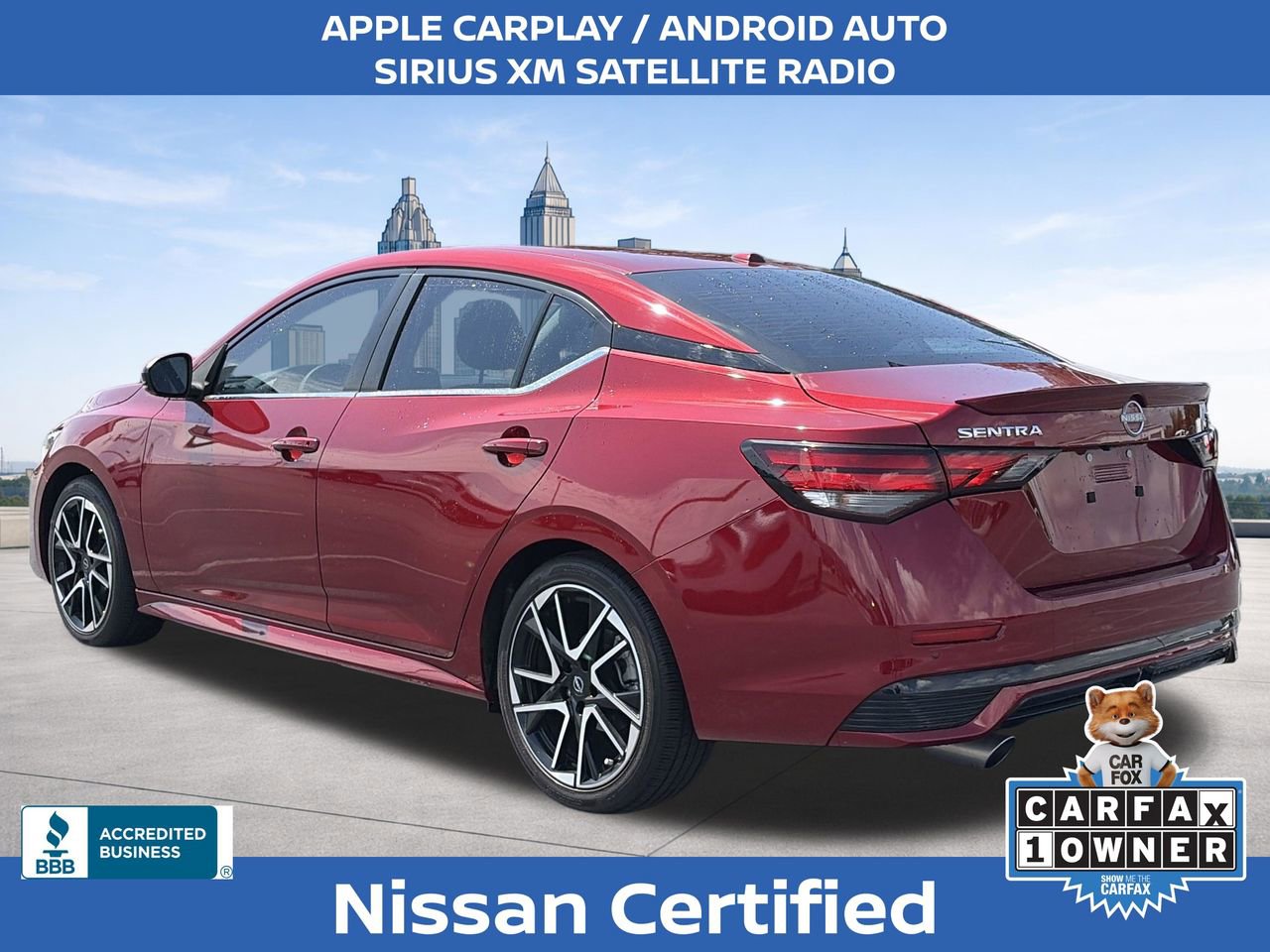 Certified 2025 Nissan Sentra SR FWD image 3