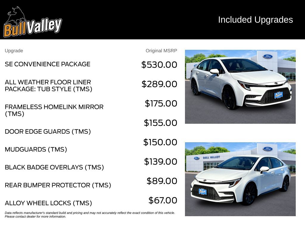 Used 2024 Toyota Corolla SE w/ SE Convenience Package FWD image 9