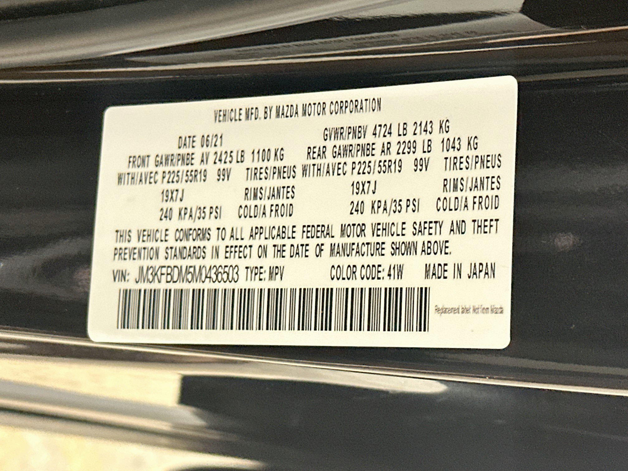 Used 2021 MAZDA CX-5 Grand Touring AWD/4WD image 12
