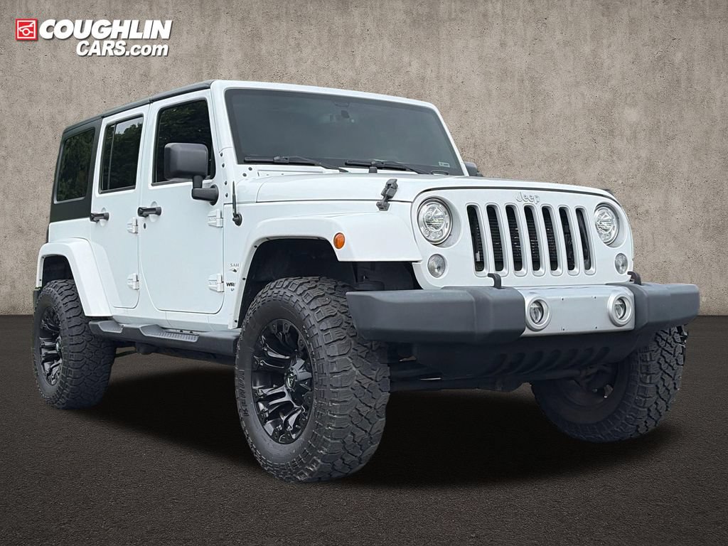 Used 2017 Jeep Wrangler Unlimited Sahara w/ Connectivity Group AWD/4WD 360° Tour