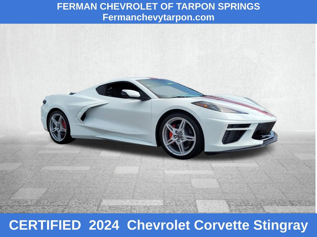 Certified 2024 Chevrolet Corvette Stingray Preferred Cpe w/ 2LT
