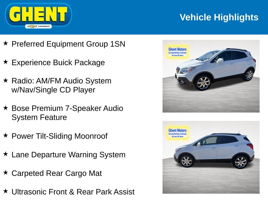 Used 2016 Buick Encore Premium w/ Experience Buick Package AWD/4WD image 2
