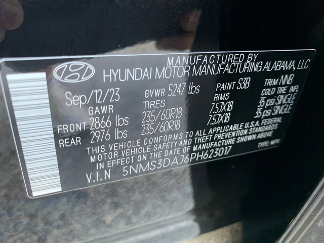 Used 2023 Hyundai Santa Fe SEL w/ Premium Package AWD/4WD image 35