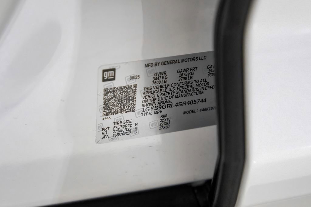 Used 2025 Cadillac Escalade Sport Platinum w/ LPO, Floor Liner Package image 61