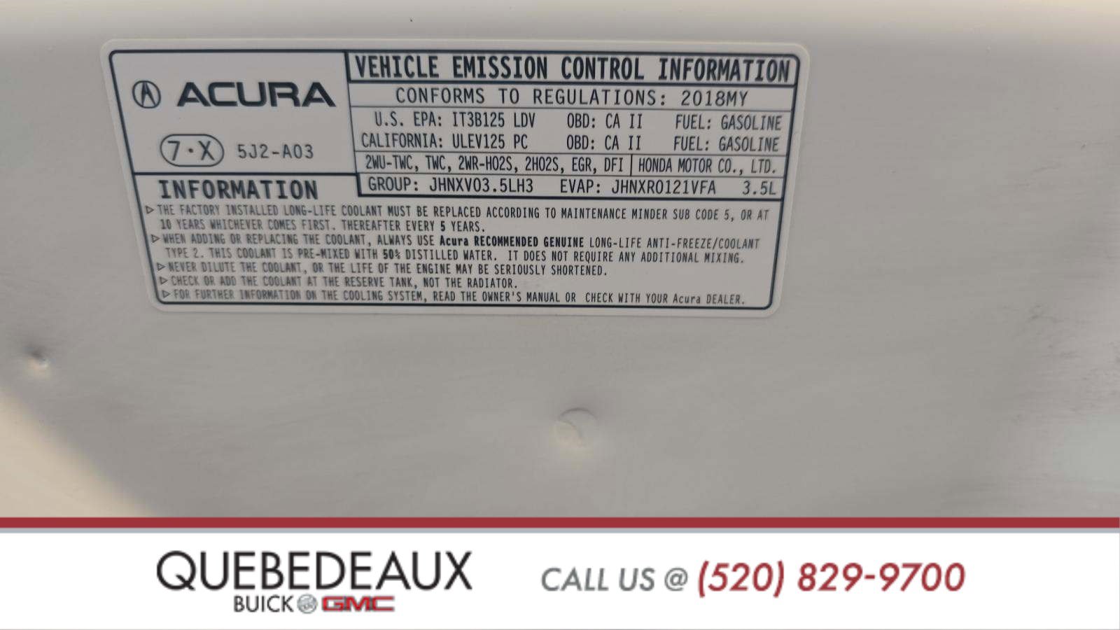 Used 2018 Acura TLX V6 w/ Technology & A-SPEC Pkg image 22