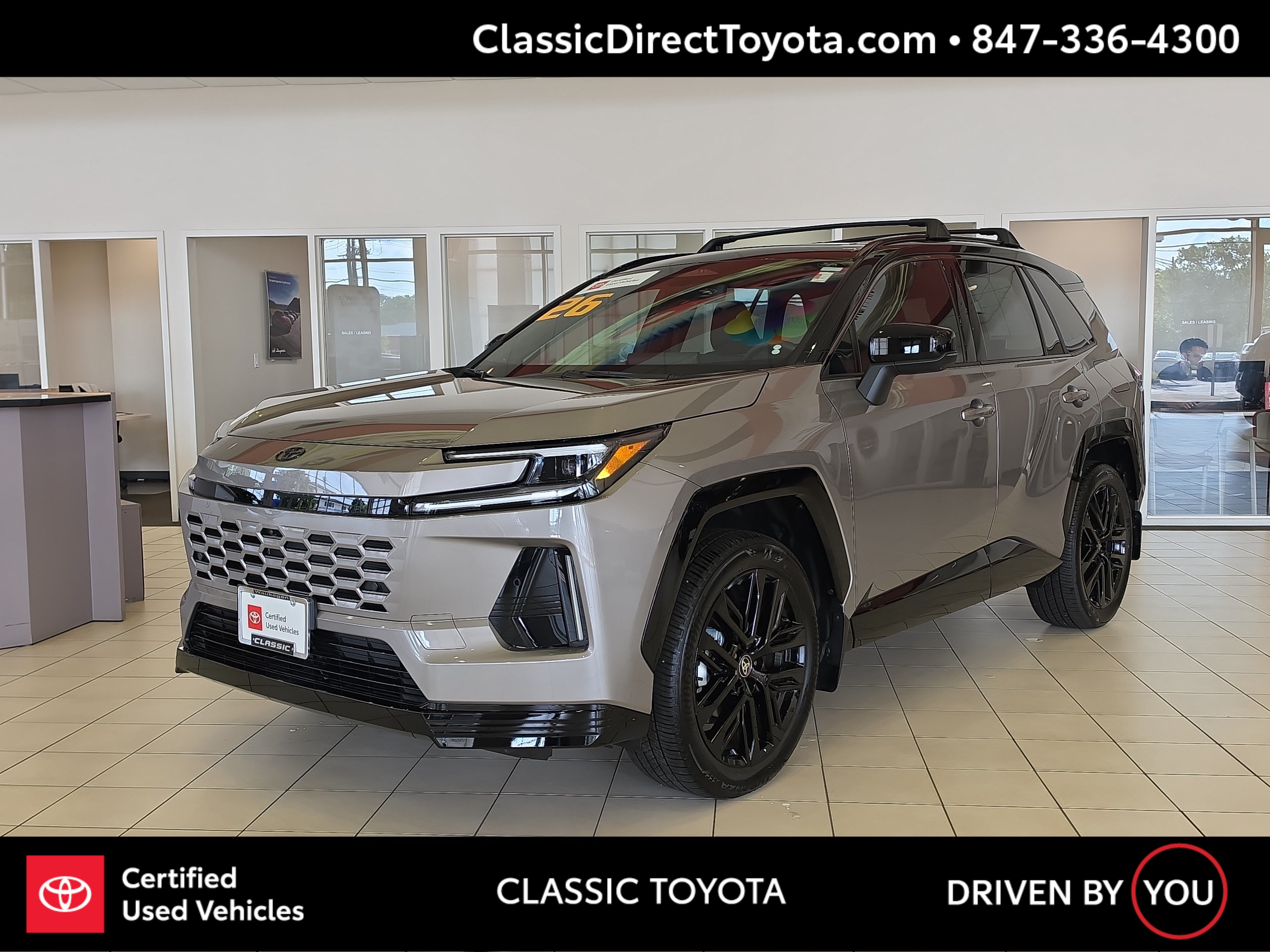 Certified 2026 Toyota RAV4 XSE w/ Panoramic Sun Roof Package AWD/4WD image 1