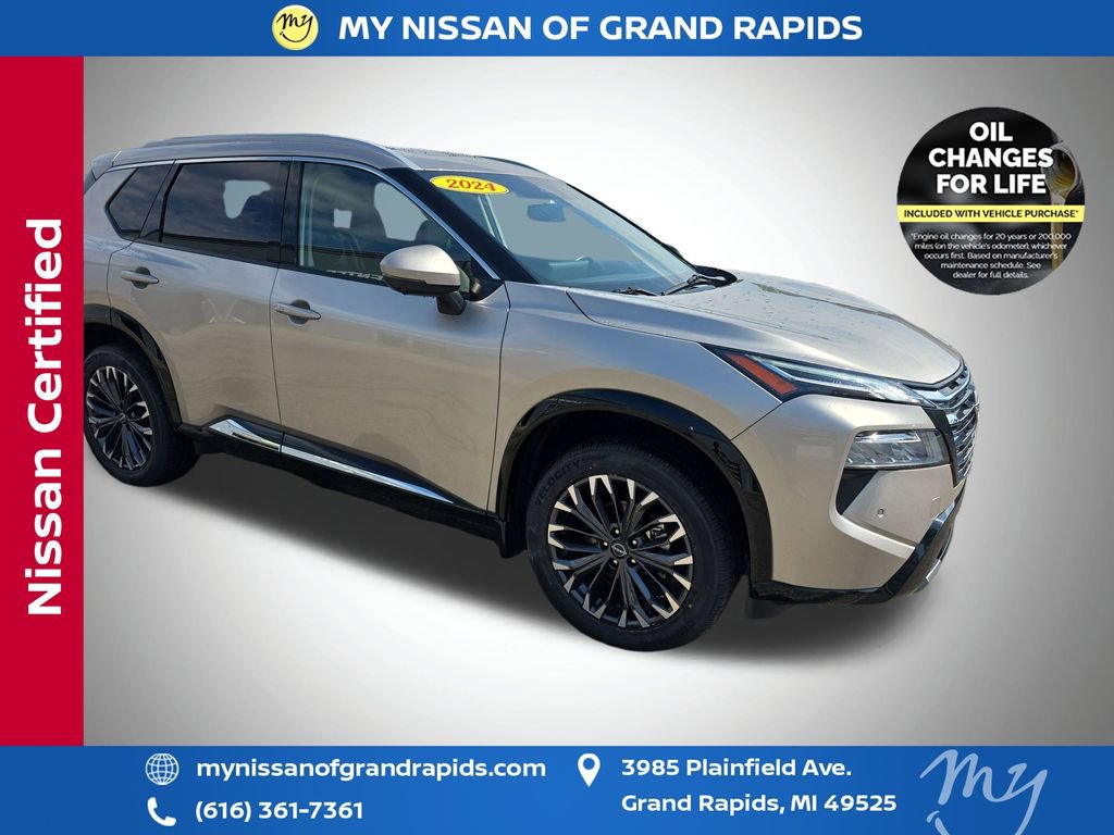 Used 2024 Nissan Rogue Platinum w/ Platinum Premium Package AWD/4WD 360° Tour