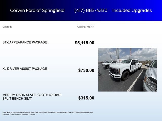 Used 2023 Ford F250 XL w/ STX Appearance Package AWD/4WD image 5