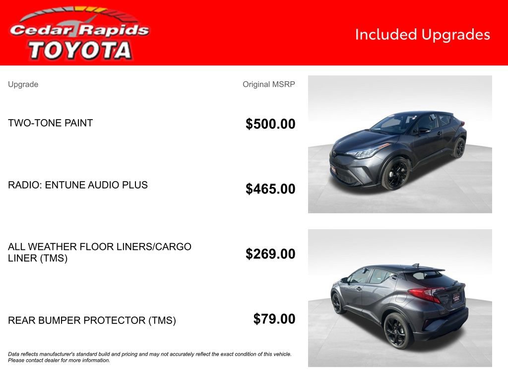 Certified 2022 Toyota C-HR Nightshade image 7