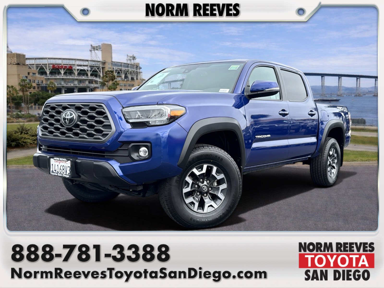 Certified 2023 Toyota Tacoma TRD Off-Road AWD/4WD image 1