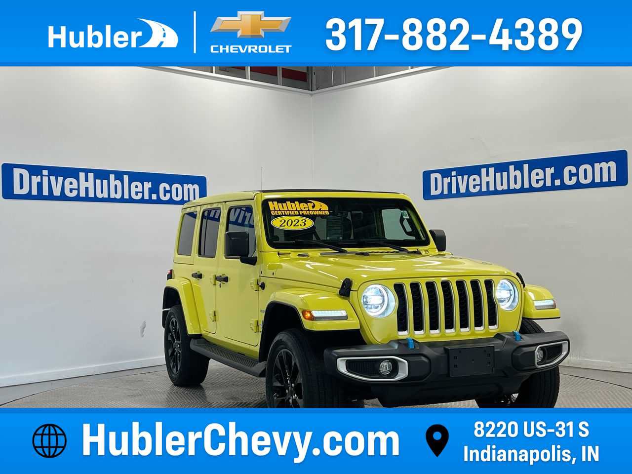 Used 2023 Jeep Wrangler Unlimited Sahara w/ Cold Weather Group AWD/4WD image 1