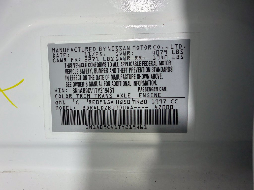 Used 2026 Nissan Sentra SV w/ Floor Mat Package FWD image 22
