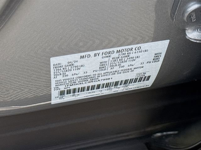 Used 2024 Ford Explorer King Ranch w/ Technology Package image 35