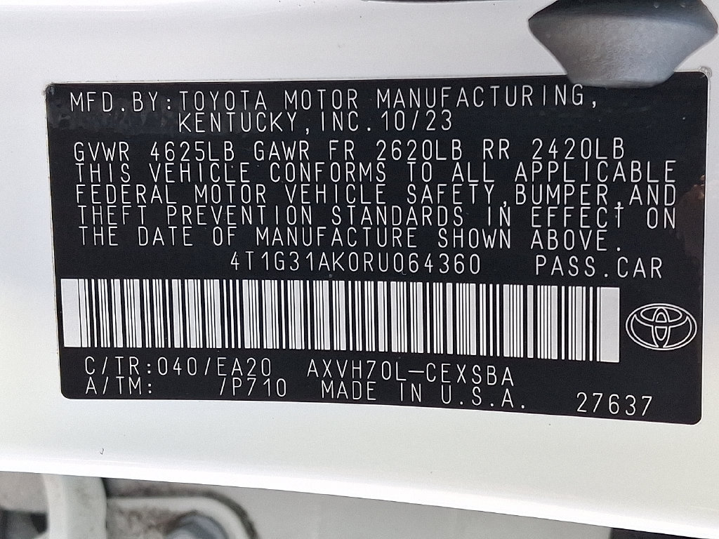 Used 2024 Toyota Camry SE FWD image 28