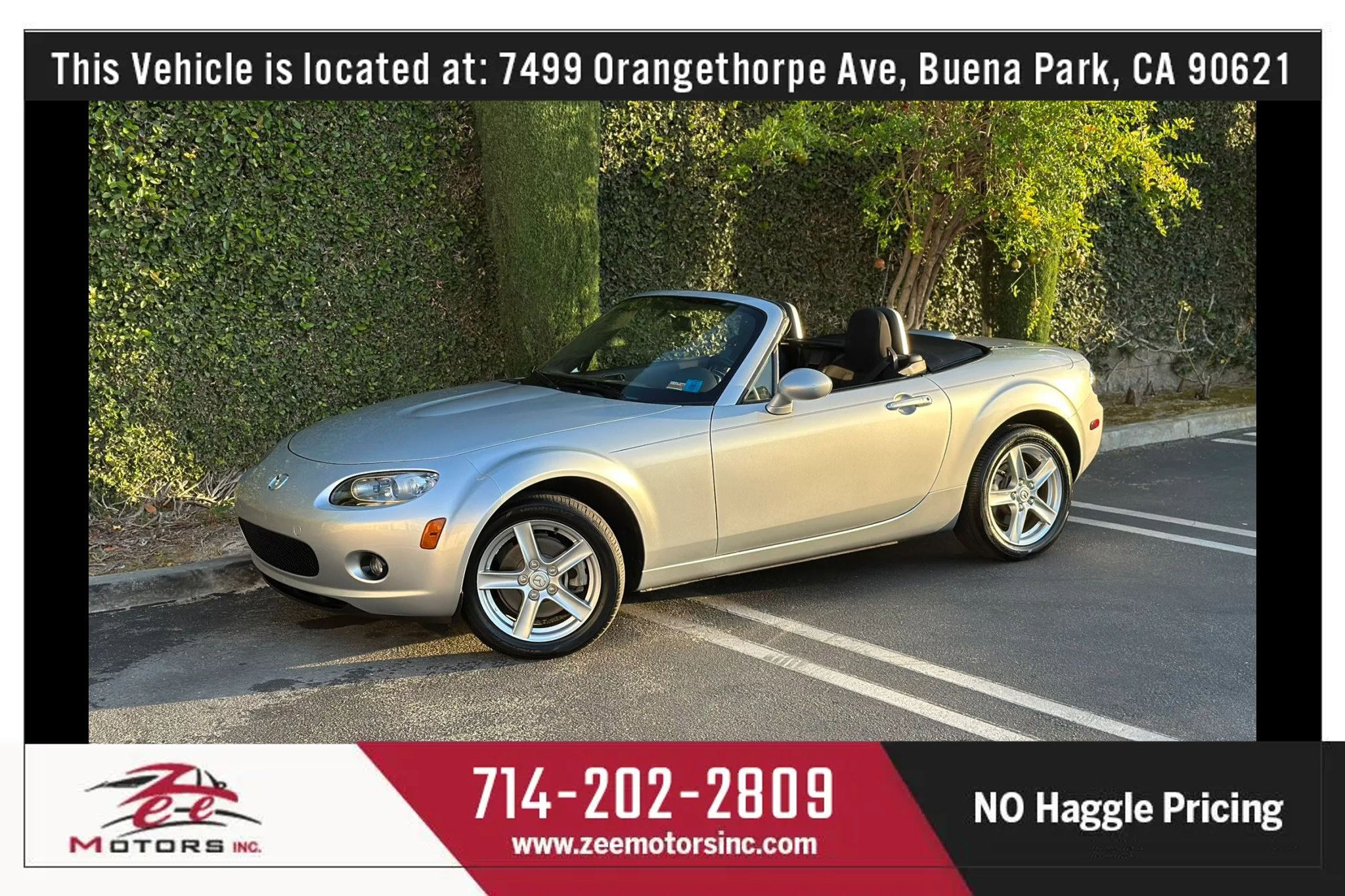 Used 2007 MAZDA MX-5 Miata Sport RWD image 12