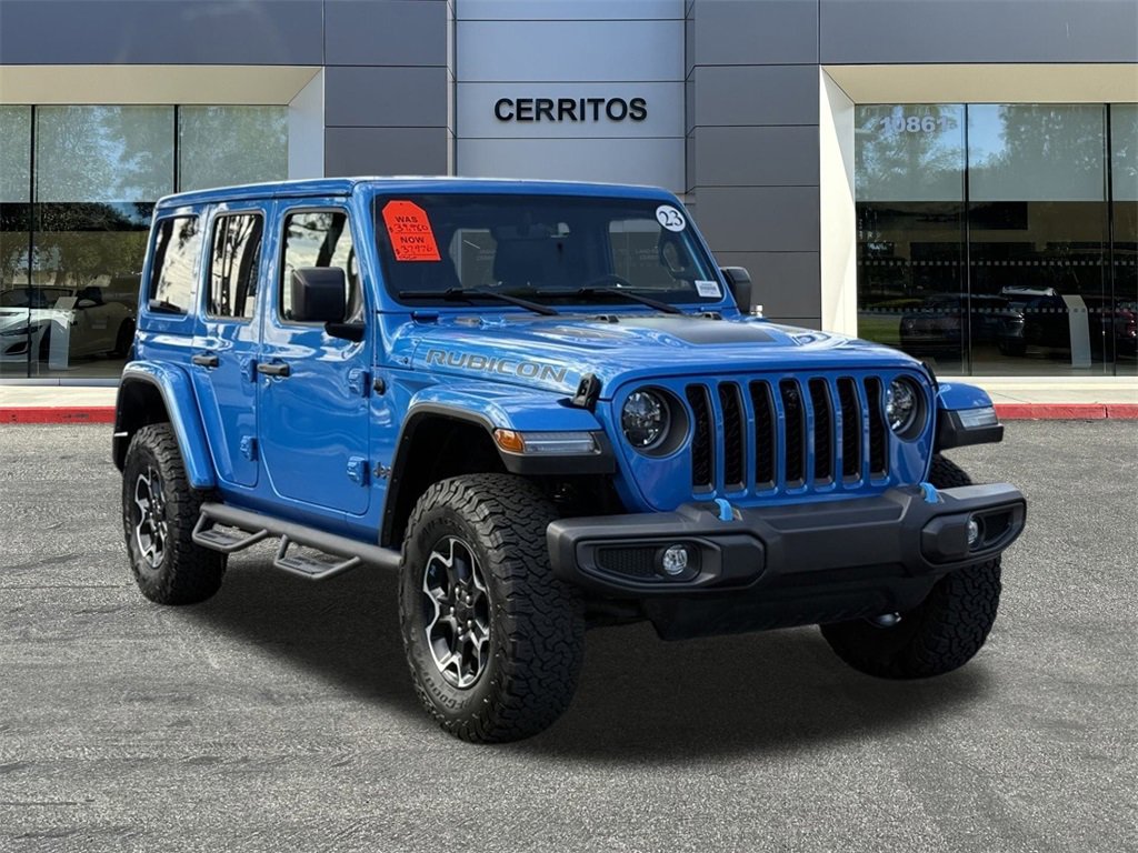 Used 2023 Jeep Wrangler Unlimited Rubicon 4xe image 4