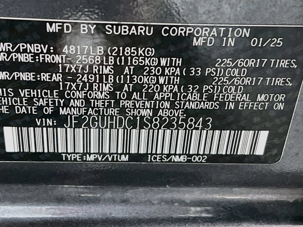 Used 2025 Subaru Crosstrek 2.5i Premium AWD/4WD image 29