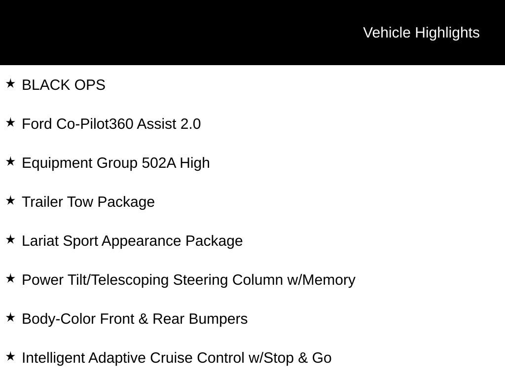 Used 2023 Ford F150 Lariat w/ Equipment Group 502A High image 5