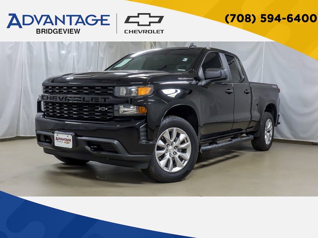 Used 2021 Chevrolet Silverado 1500 Custom w/ LPO, Dark Essentials Package