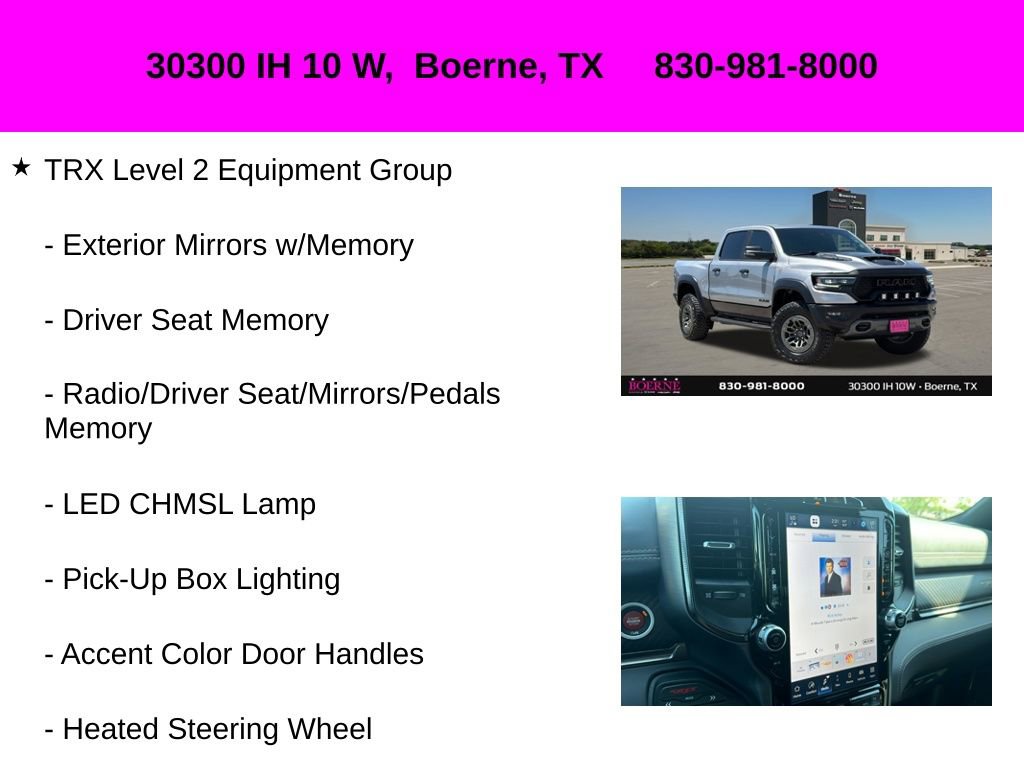 Used 2024 RAM 1500 TRX AWD/4WD image 36