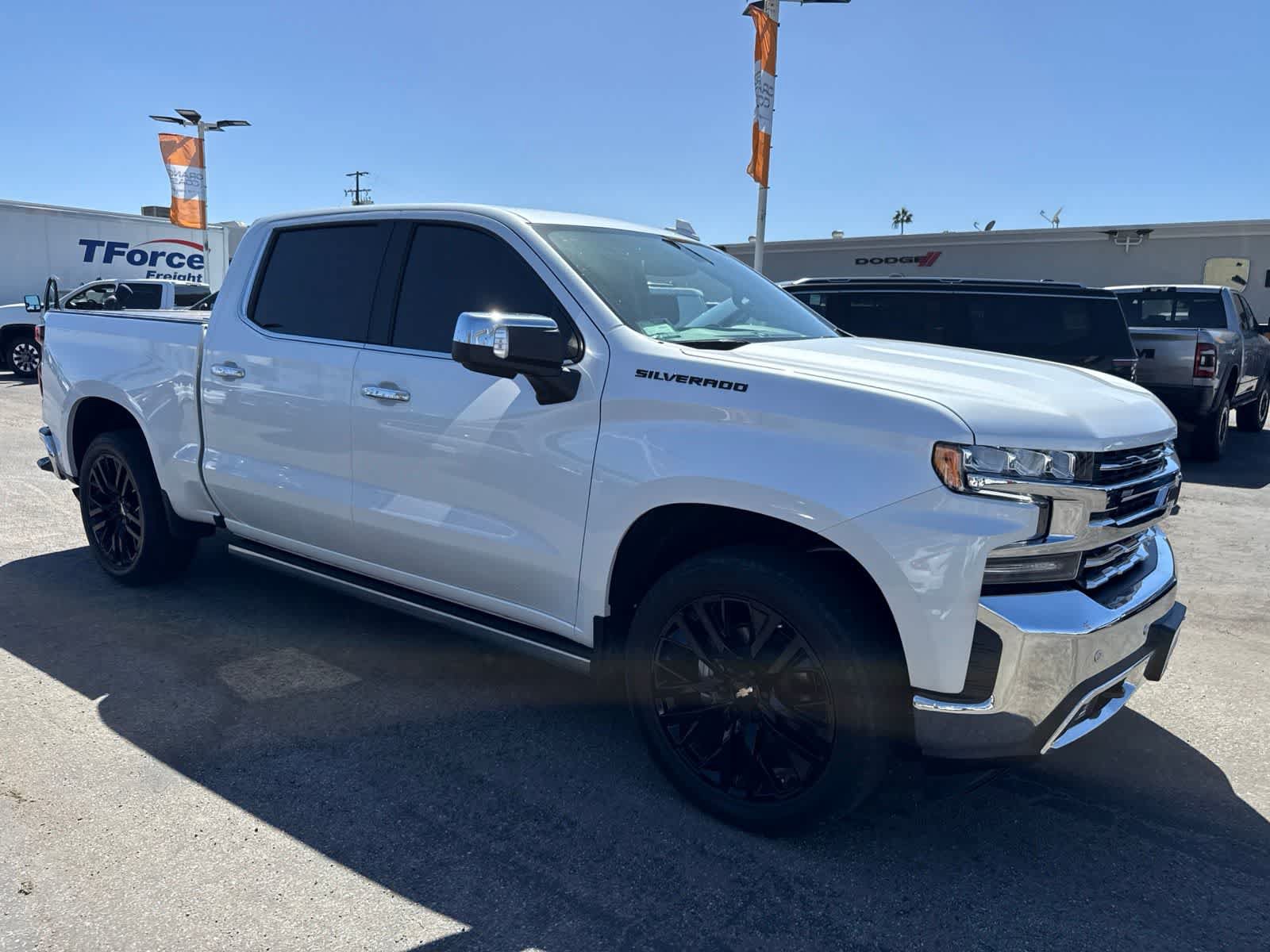 Used 2021 Chevrolet Silverado 1500 LTZ w/ LPO, Dark Essentials Package RWD image 12