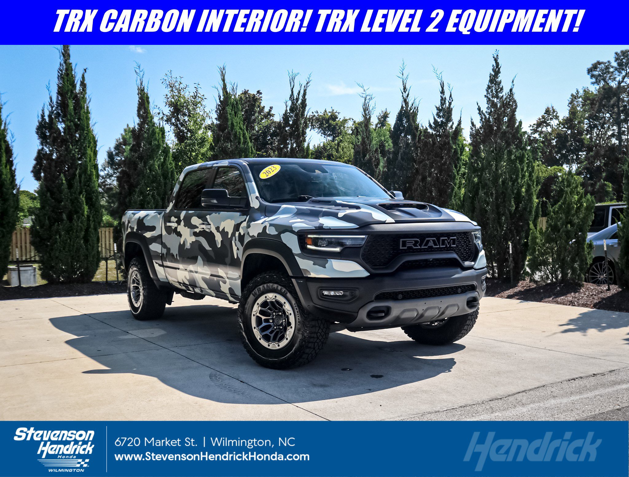 Used 2023 RAM 1500 TRX w/ TRX Level 2 Equipment Group