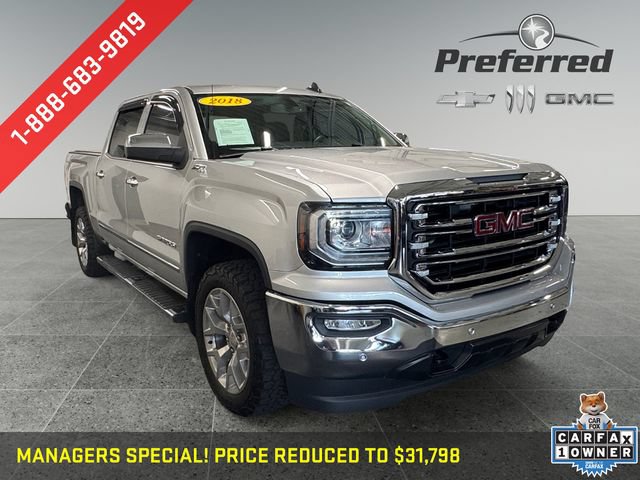Certified 2018 GMC Sierra 1500 SLT w/ SLT Premium Package