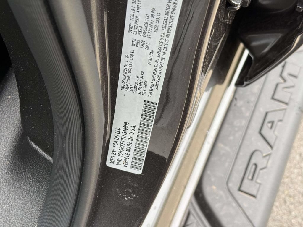 New 2026 RAM 1500 Big Horn AWD/4WD image 35