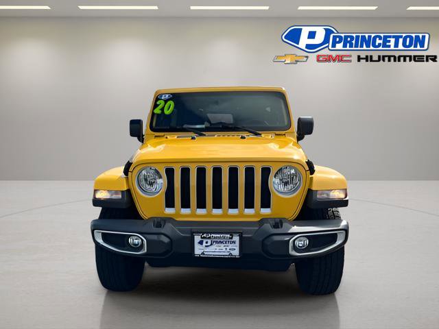 Used 2020 Jeep Wrangler Unlimited Sahara w/ Uconnect 4C Nav & Sound Group AWD/4WD image 2