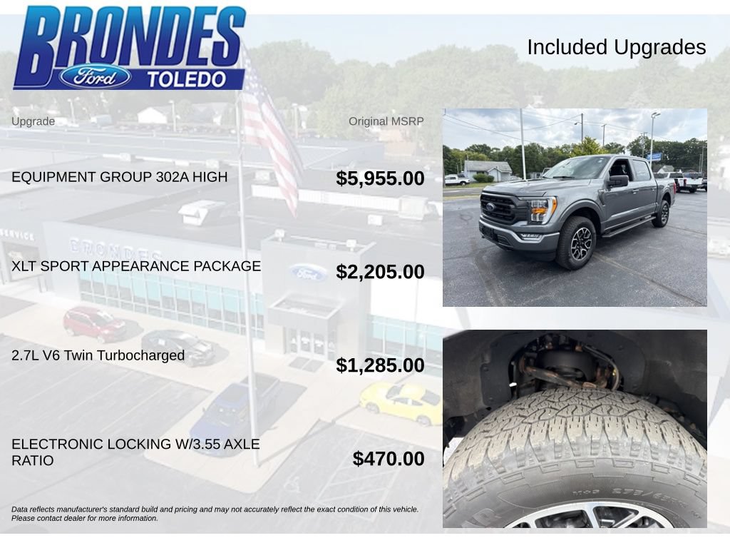 Used 2023 Ford F150 XLT w/ Equipment Group 302A High AWD/4WD image 6