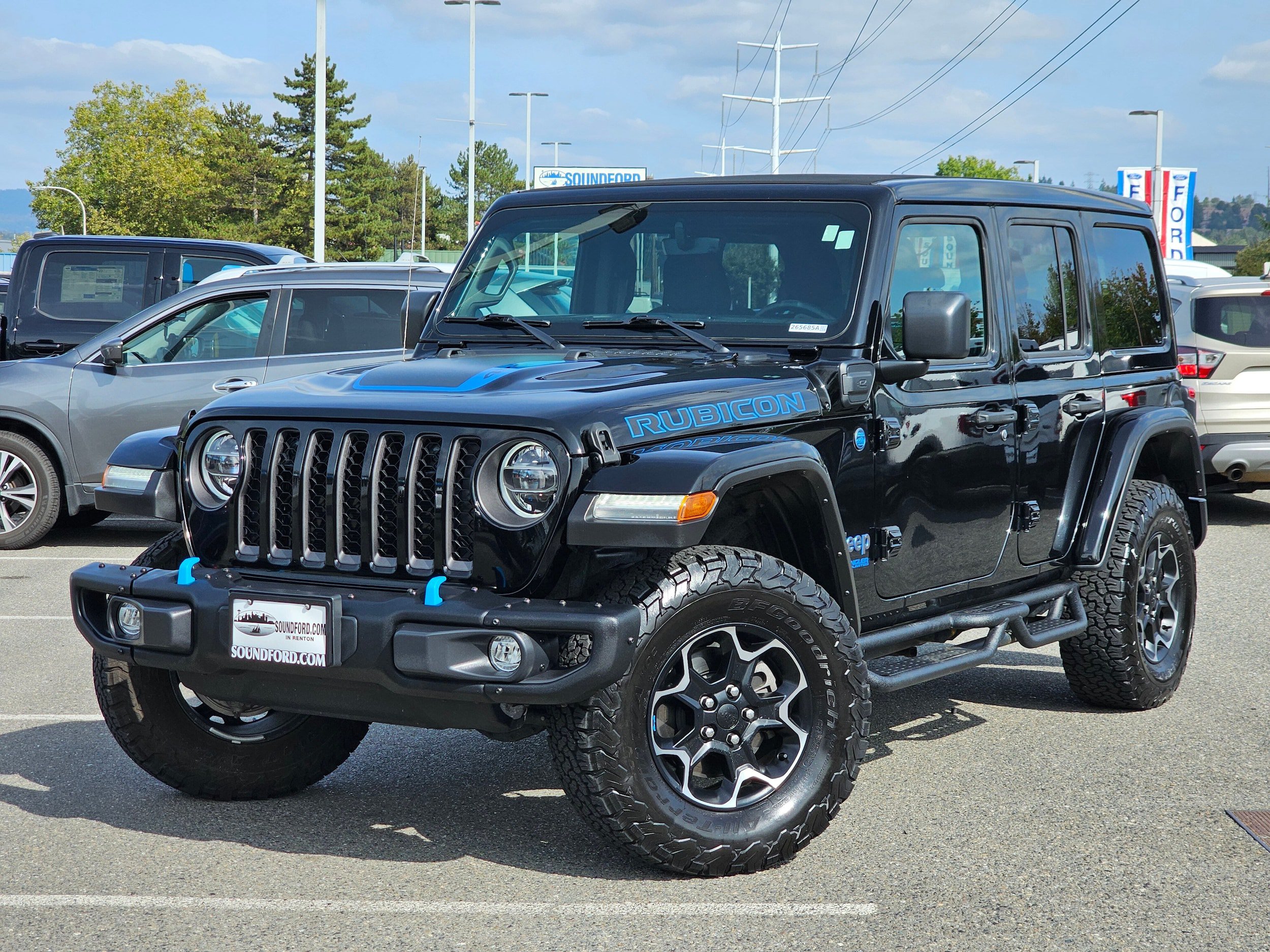 Used 2022 Jeep Wrangler Unlimited Rubicon 4xe w/ Steel Bumper Group