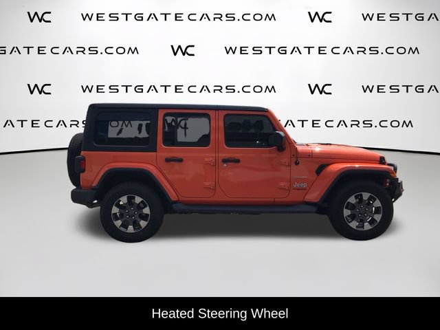 Used 2018 Jeep Wrangler Unlimited Sahara w/ Cold Weather Group AWD/4WD image 11
