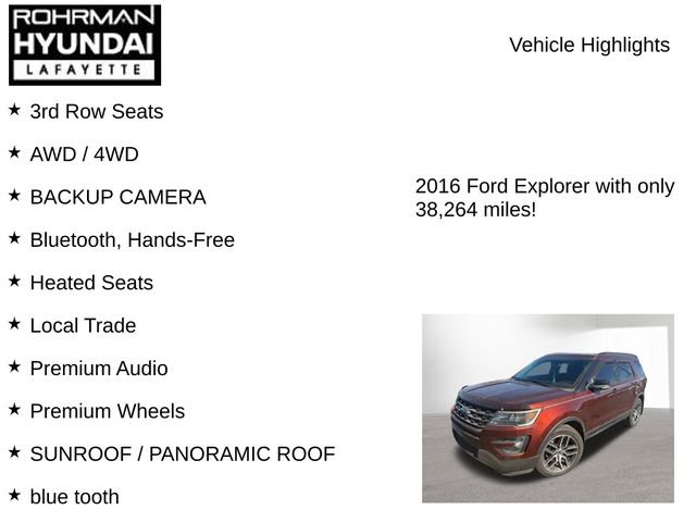 Used 2016 Ford Explorer Sport image 8