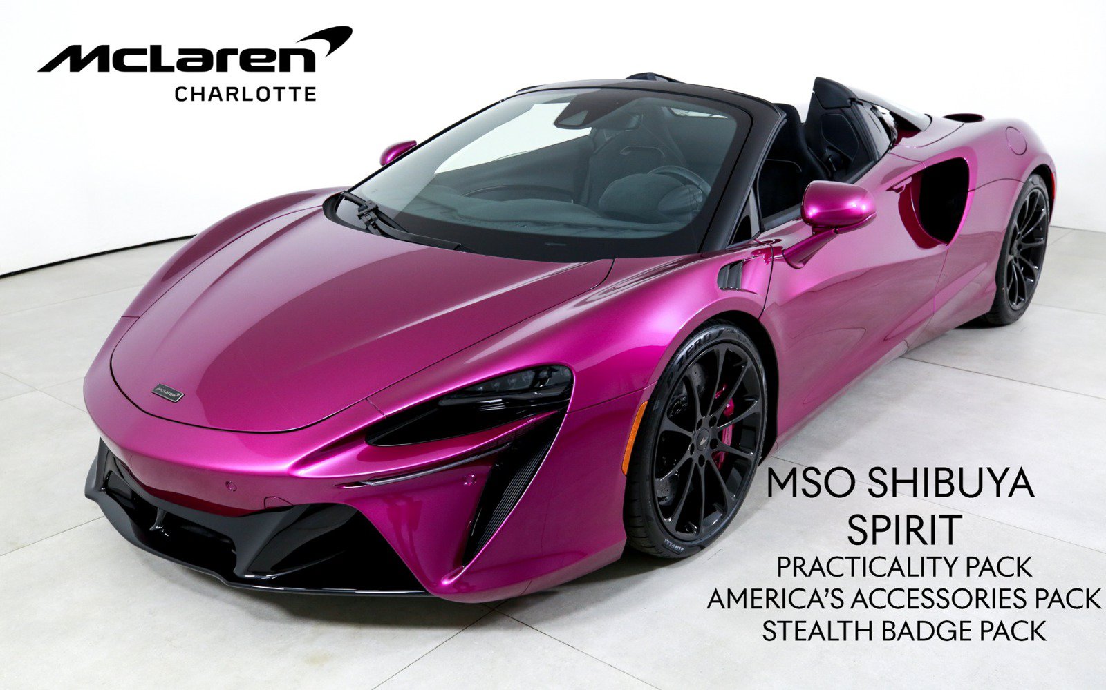 New 2026 McLaren Artura Spider RWD image 1