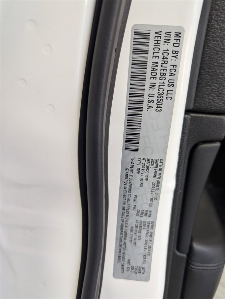 Used 2020 Jeep Grand Cherokee Limited X image 28