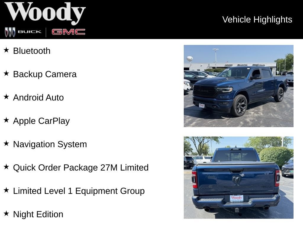 Used 2024 RAM 1500 Limited AWD/4WD image 3