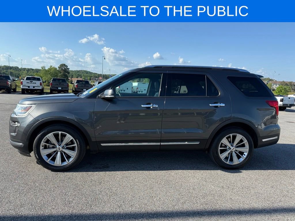 Used 2019 Ford Explorer Limited w/ Class III Trailer Tow Package FWD image 3