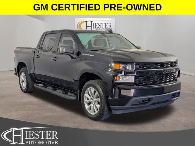 Certified 2021 Chevrolet Silverado 1500 Custom AWD/4WD image 1